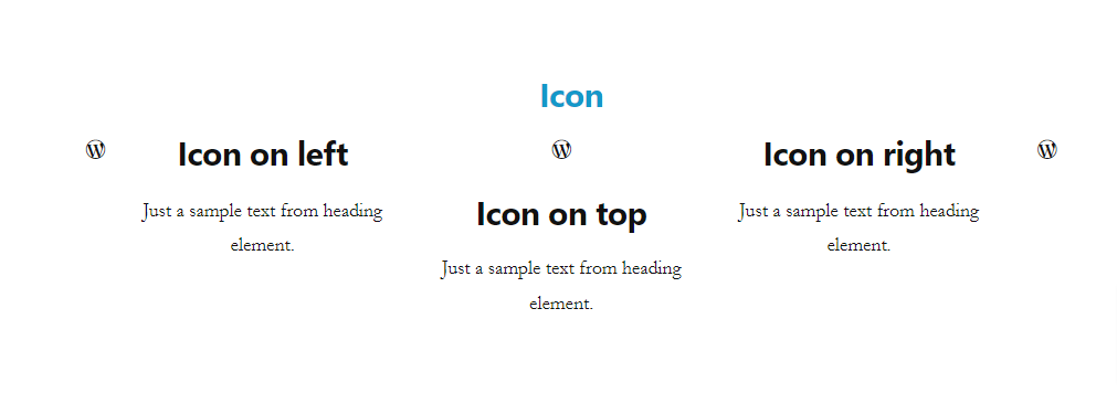 Icon box icon position